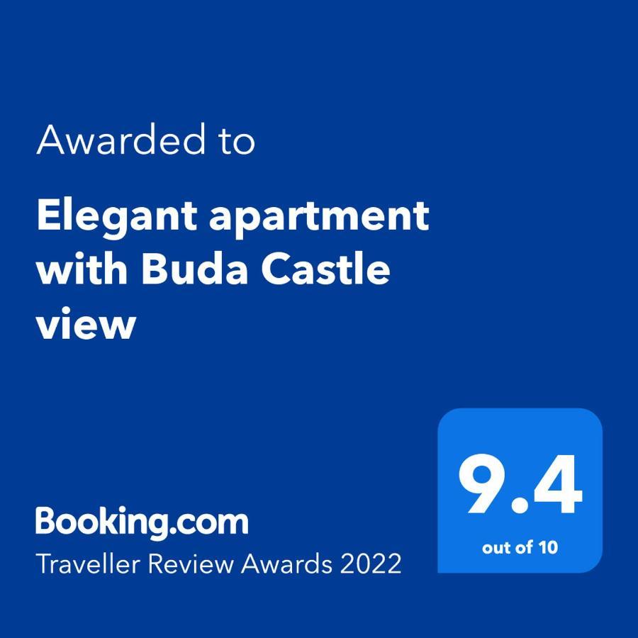 Elegant Apartment With Buda Castle View Будапеща Екстериор снимка